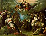 Gods Paintings - The Amazement of the Gods by Hans von Aachen